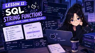 SQL String Functions | CONCAT, UPPER, LOWER, LENGTH, TRIM & REPLACE News
