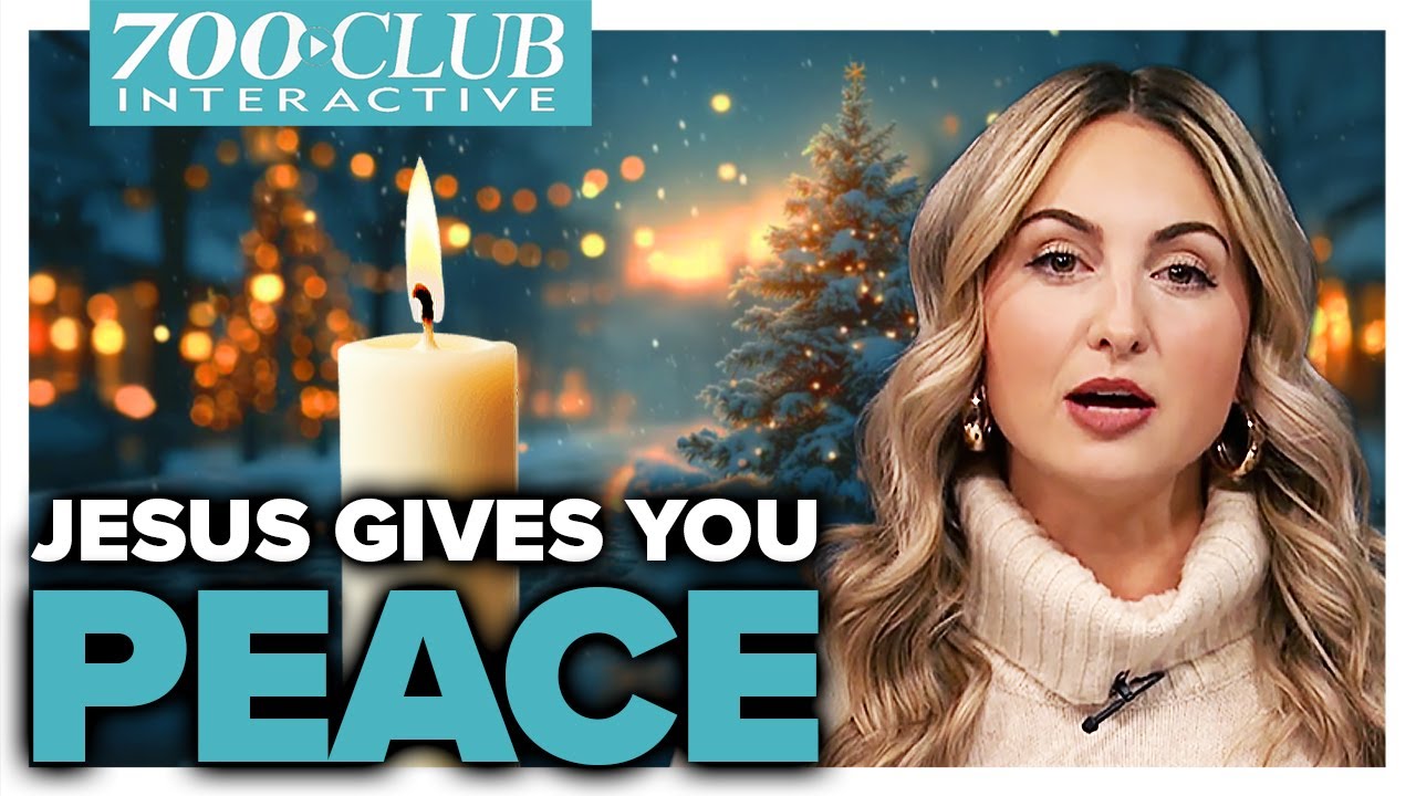 You Don't Need To FIND Peace… Jesus Is Giving It To You | 700 Club
