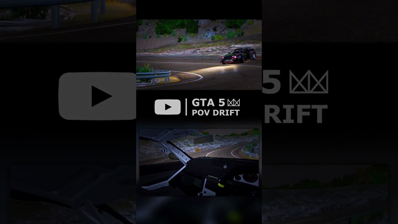 GTA V First Person Driving - TOUGE DRIFT with Steering Wheel 