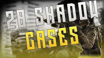 20 Shadow Cases!! | Counter Strike: Global Offensive Case Opening