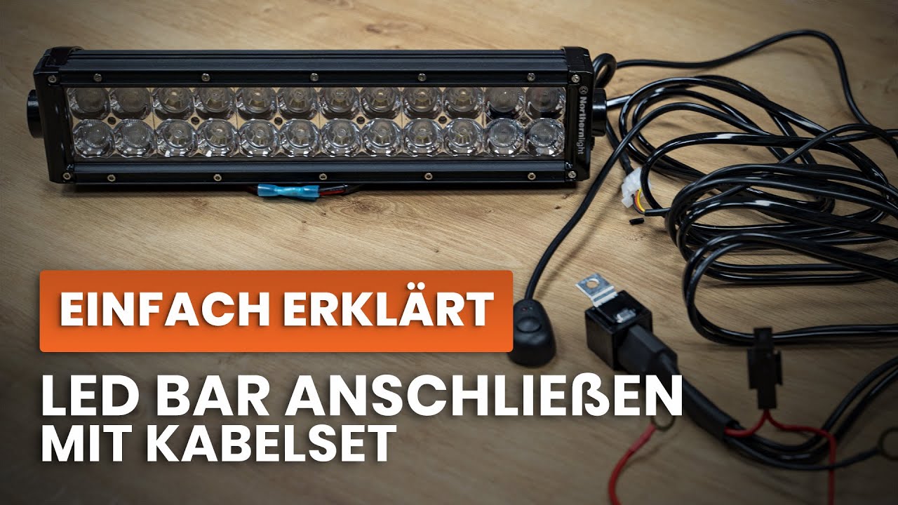 HOW-TO LED Bar anschließen (inkl. Kabelset) I AgrarLED.de 