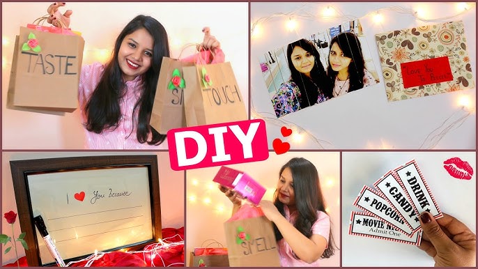 DIY - Last Minute Valentine's Day Gift Ideas for him/her