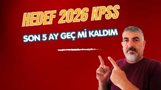 Kpss Son 5 Ay Geç Mi̇ Kaldim