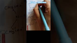 EDTA reaction explained in just 1 minute 39 seconds| Engineering Chemistry| water chemistry
