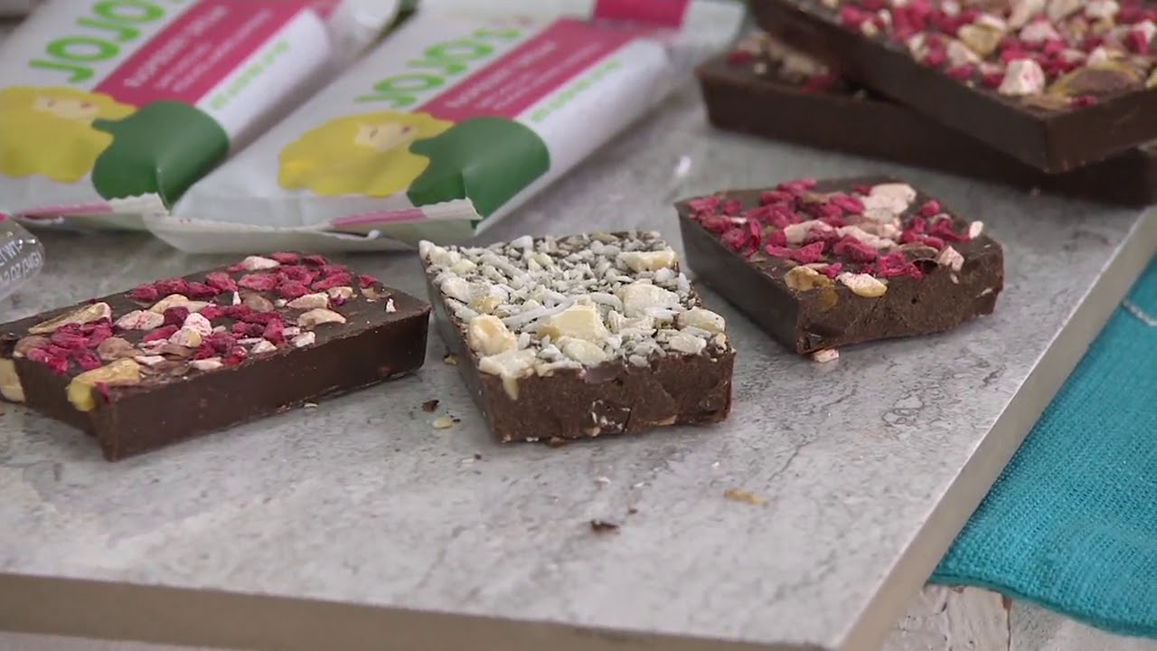 JoJo's 24Piece No Sugar Added Dark Chocolate Bars on QVC YouTube
