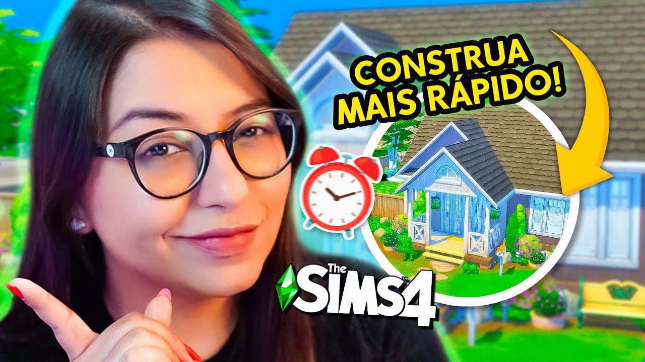 🕗 5 DICAS para Construir MAIS RÁPIDO no The Sims 4!