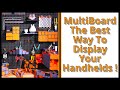 Setting Up A Multi Board To Display My Retro Handheld Consoles!