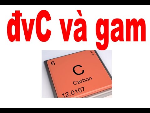 Khối Lượng 1 Đvc - phân biệt nguyên tử khối, khối lượng tính bằng gam của nguyên tử, sự liên hệ giữa đvC và gam