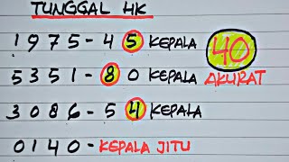 PREDIKSI HK LOTTO 26 MEI 2026 | HONGKONG LOTTO MALAM INI | ANGKA TUNGGAL KEPALA EKOR HK