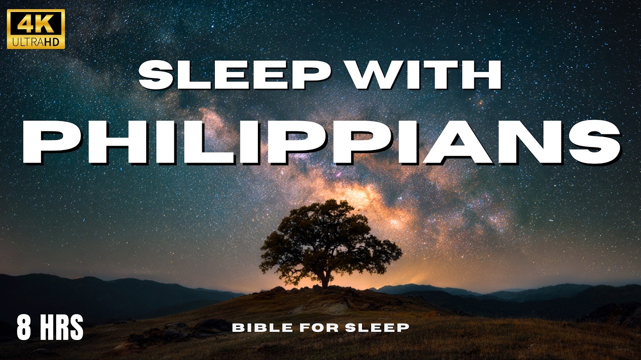 The Book of Philippians (Full) | 8 Hours of Scripture for Sleep, Relaxation & Healing