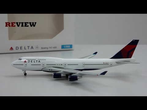 Review #61 Delta Air Lines Boeing 747-400 - YouTube