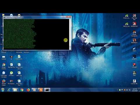 Cool Windows Trick | How to make Matrix Text Effect Using Notepad/Bat