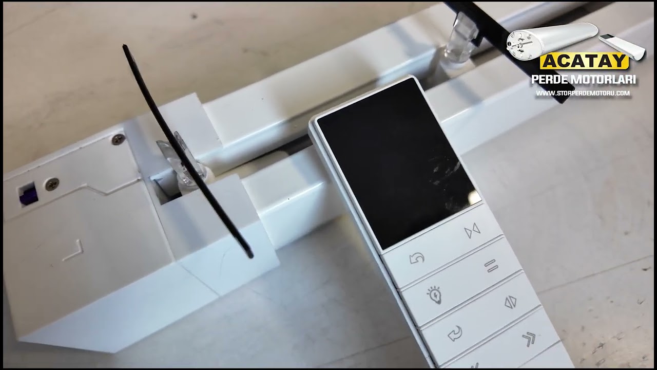 ACQ20107 DİKEY PERDE MOTORU KUMANDA AÇMA VE KAPAMA YÖNÜ DEĞİŞTİRME