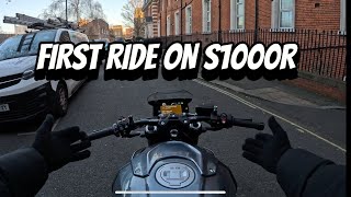 Riding BMW S1000R for the First Time