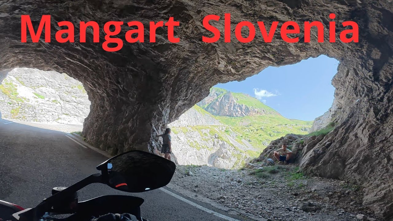 Mangart Slovenia.  4K.Cały podjazd motocyklami bez cięć.Sierpień 2025