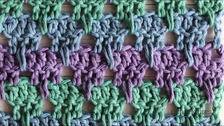 Easy Crochet Tutorial: Learn the Larksfoot Stitch