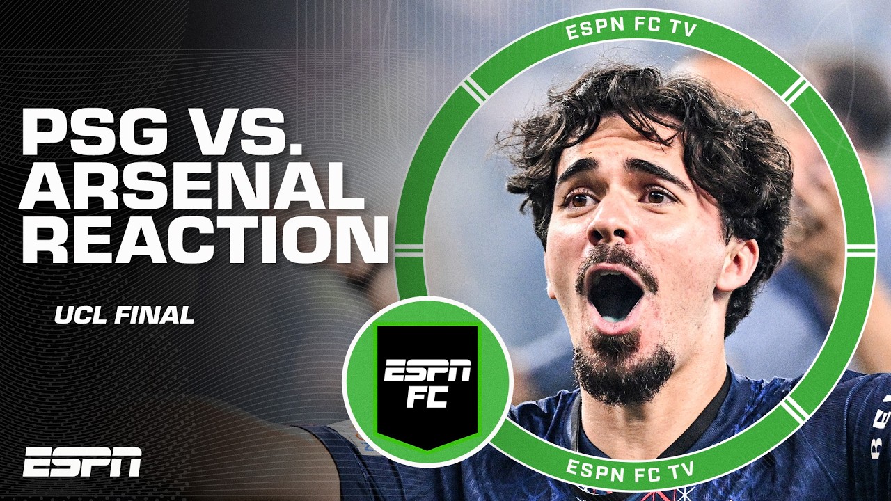 PSG vs. ARSENAL CHAMPIONS LEAGUE FINAL REACTION ๐ฟ | ESPN FC
