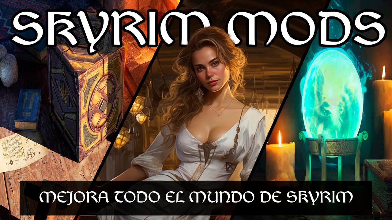 MODS ÉPICOS Que Cambian Todo El Mundo de Skyrim!