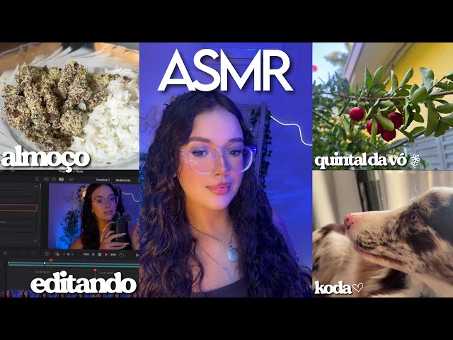 ASMR VLOG: UM DIA COMIGO 🍒 comprinhas, rotina, trabalho, conversa (sem anúncio)