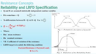 Reliability and LRFD Specification   شرح الكود المصرى للأحمال ECP 201  Ch 2  Lecture 5