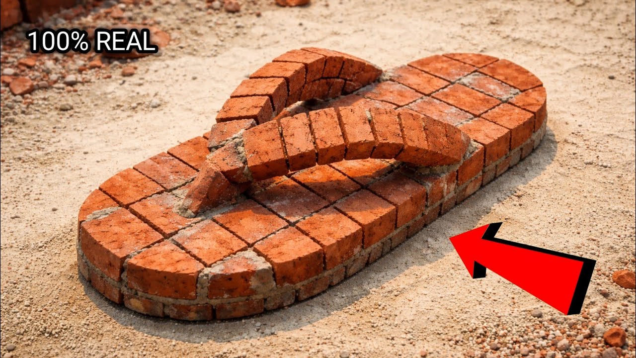 Maine banaya..👨‍🎤 eet 🧱..kaa chappal..!