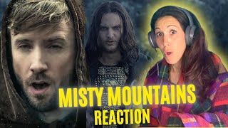 THIS IS EPIC! Misty Mountains - Peter Hollens &. Tim Foust #reaction #mistymountains #peterhollens