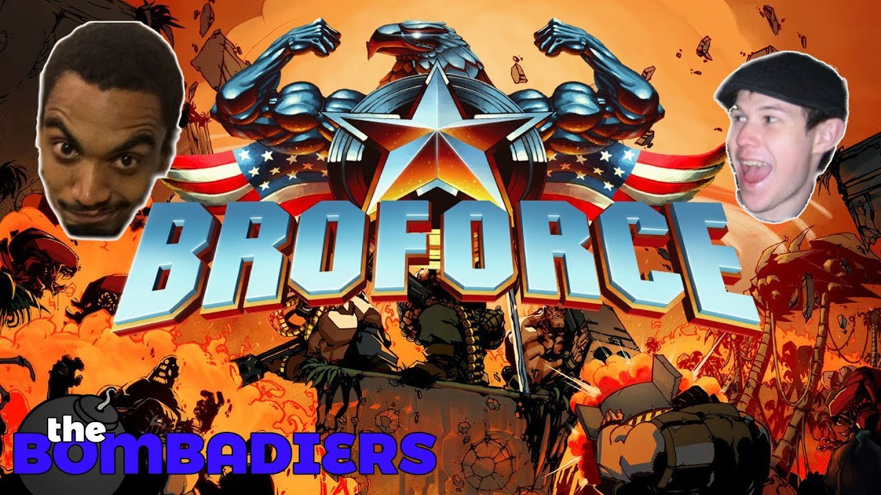 Bro-Down! (With Guest Stars) | BroForce (#1) | The Bombadiers Gameplay