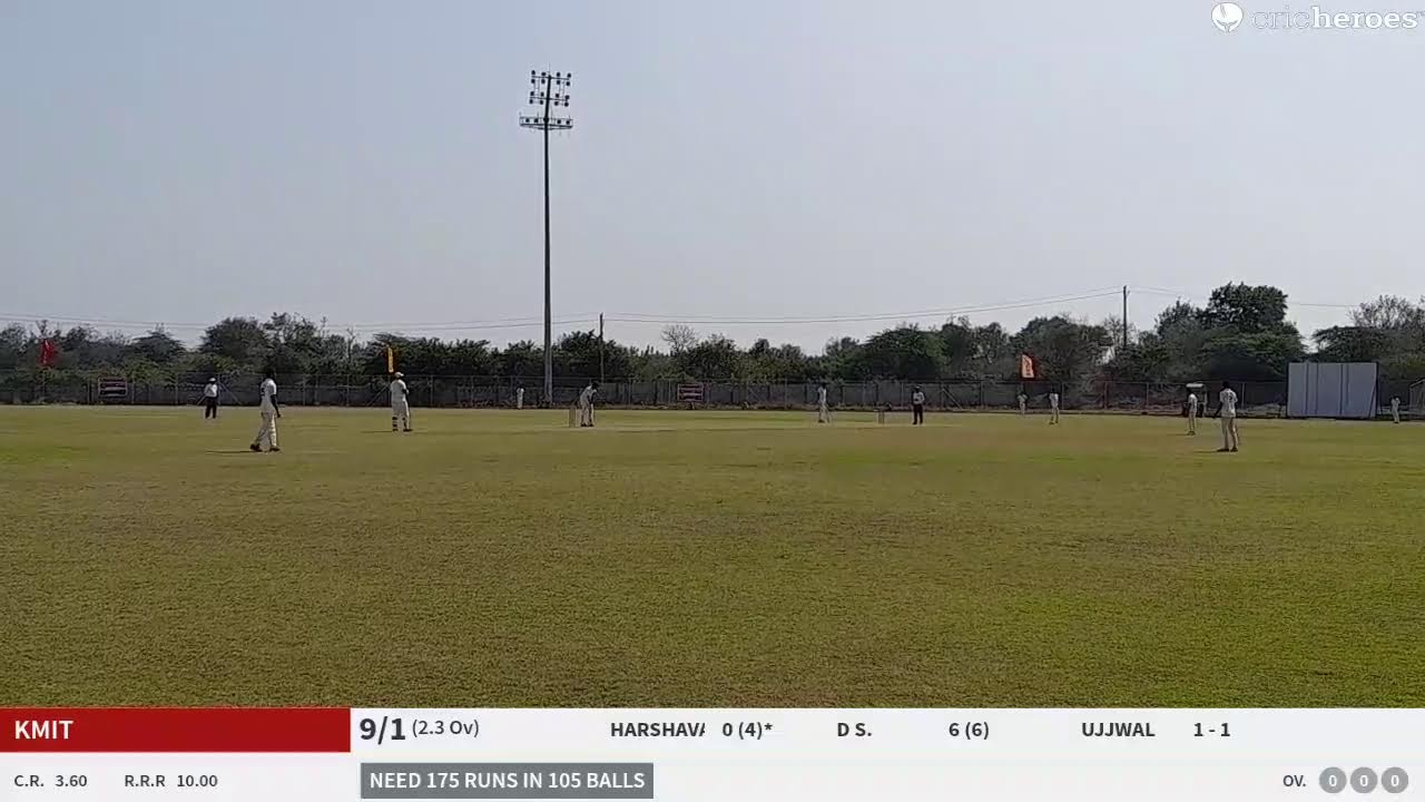 Live Cricket Match KMIT vs CVR COLLEGE OF ENGINEERING B 23Jan23