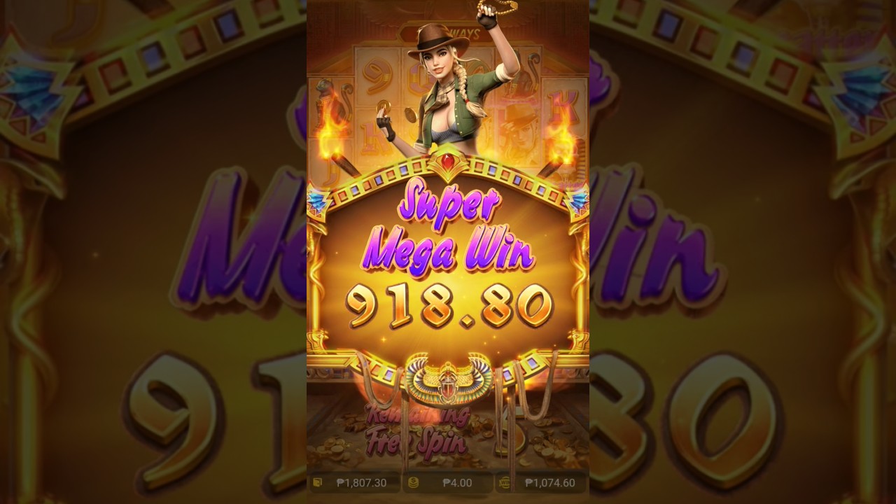 RAIDER JANES CRYPT OF FORTUNE...    Bet 4  ""SUPER WIN""😍😁