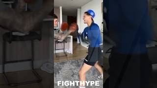 RYAN GARCIA SHOWS NEW & IMPROVED 0 TO 100 KNOCKOUT SHOT; 60 PUNCHES IN 10 SECONDS SPEED LEVEL UP