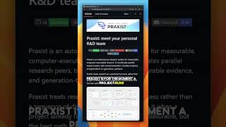 Praxist: a tool where each generation of attempts starts from what the last one learned