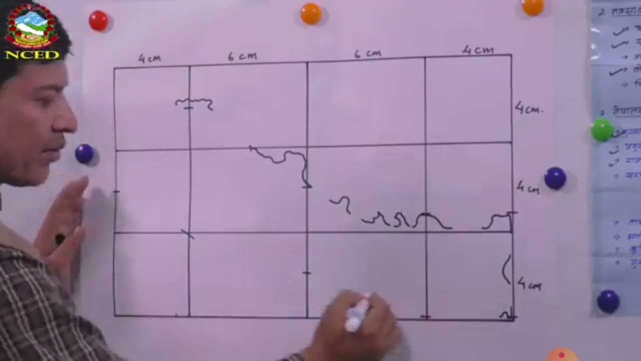 How to draw a map of nepal?? 