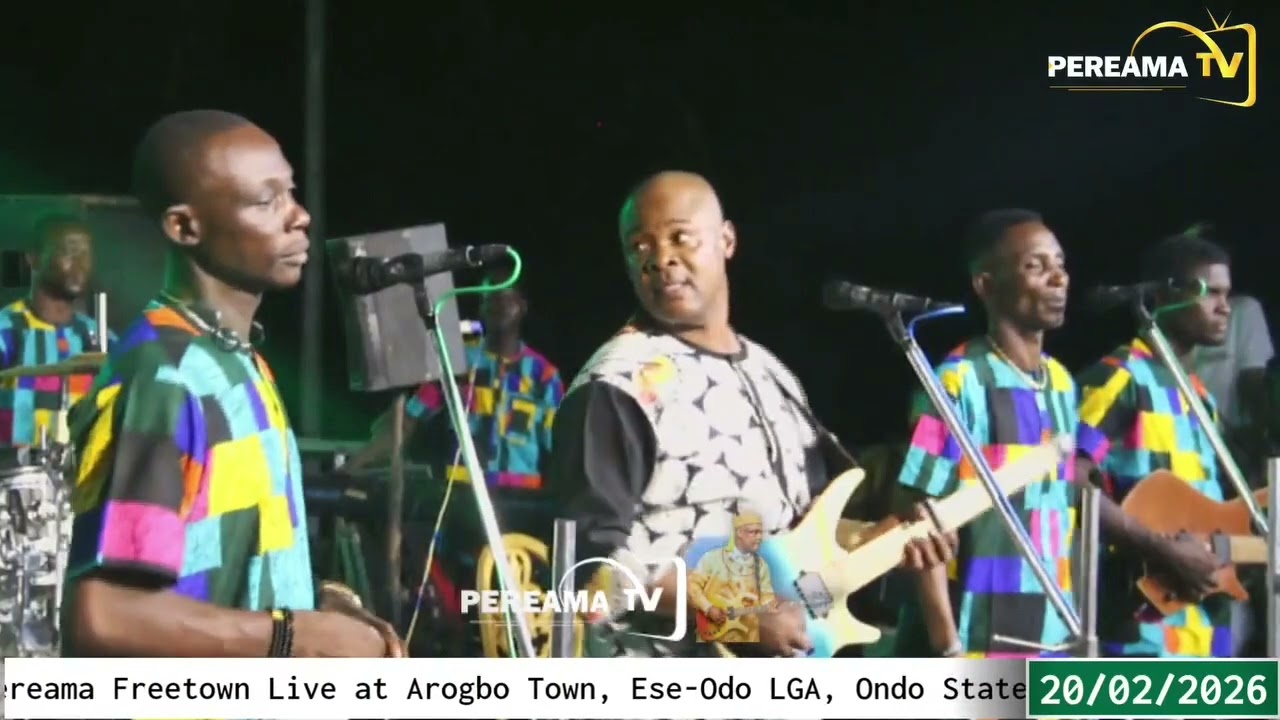 King Pereama Freetown live in Arogbo, Ondo State Nigeria 🇳🇬 