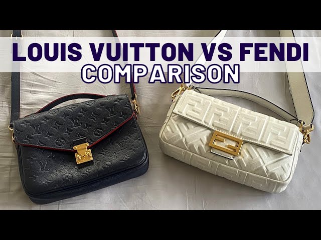 $2000 Fendi Baguette vs $0 Fake Baguette 👜🤔can you tell which is whi, Fendi  Bag