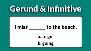 English Grammar Quiz:Gerund and Infinitive।10 English Quiz।।