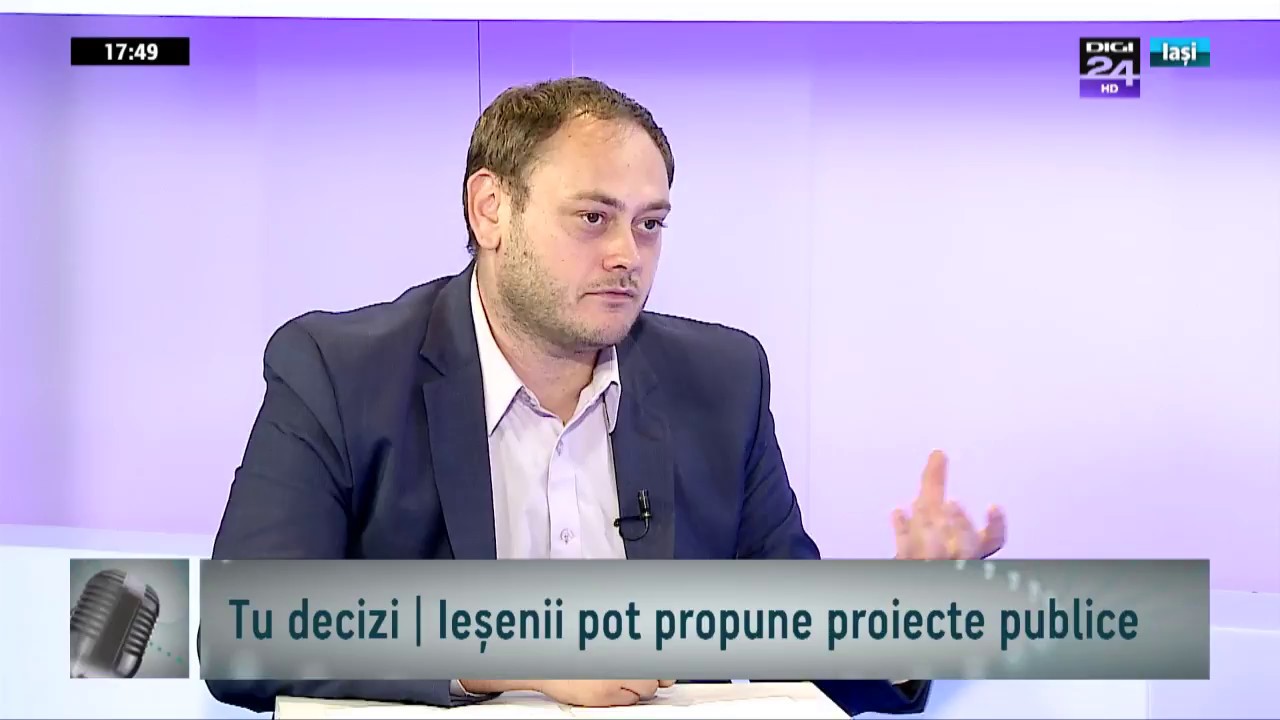 Etienne Ignat, consilier local Iasi / Tu decizi / 19 iunie 2018 upload image