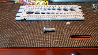What size rear mounting bolt for Samsung big screen QLED TV wall mount 8mm