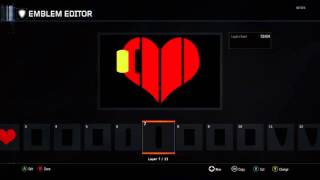 Black Ops 3 - Isuk Heart - Emblem Tutorial L Easy