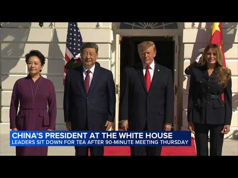 Trump, Xi wrap up third day of US meetings