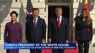 Trump, Xi wrap up third day of US meetings