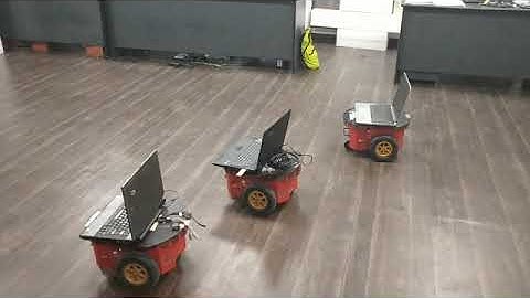 Online Nash Solution in Networked Multi Robot Formation using Stochastic Near Optimal Control