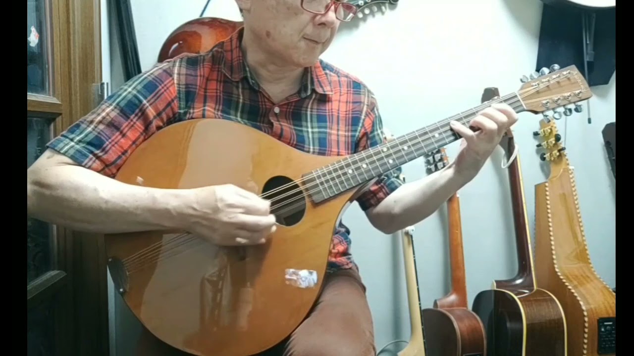 I played "Jenny’s To Charlie" on a Ashbury Lindisfarne Mandola