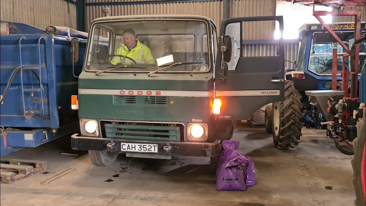 1978 Dodge Commando 100 first start in 6 months after rebuilt starter
