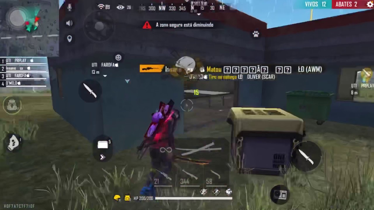 HIGHLIGHTS FREE FIRE IPHONE 8 PLUS