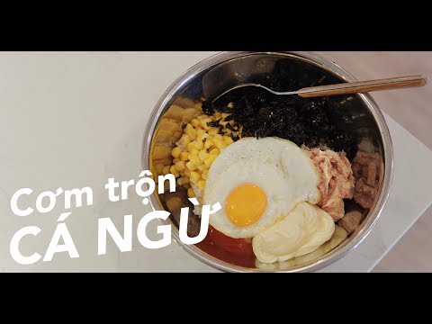 Video #01 VLOG TRONG TỦ LẠNH CÓ GÌ DÙNG NẤY | CƠM TRỘN CÁ NGỪ - youtube