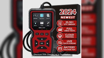 Car OBD2 Scanner Diagnostic Tool Code Reader, Car Voltage Tester Engine Fault Code Scanner, Charging