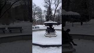 Sunmer / Winter Transition Riga #travel #avrupa #snow #latvia