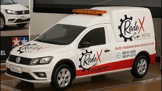 Saveiro G6 era ambulância agora é nossa nova oficina móvel dia de inalação do motor novo 