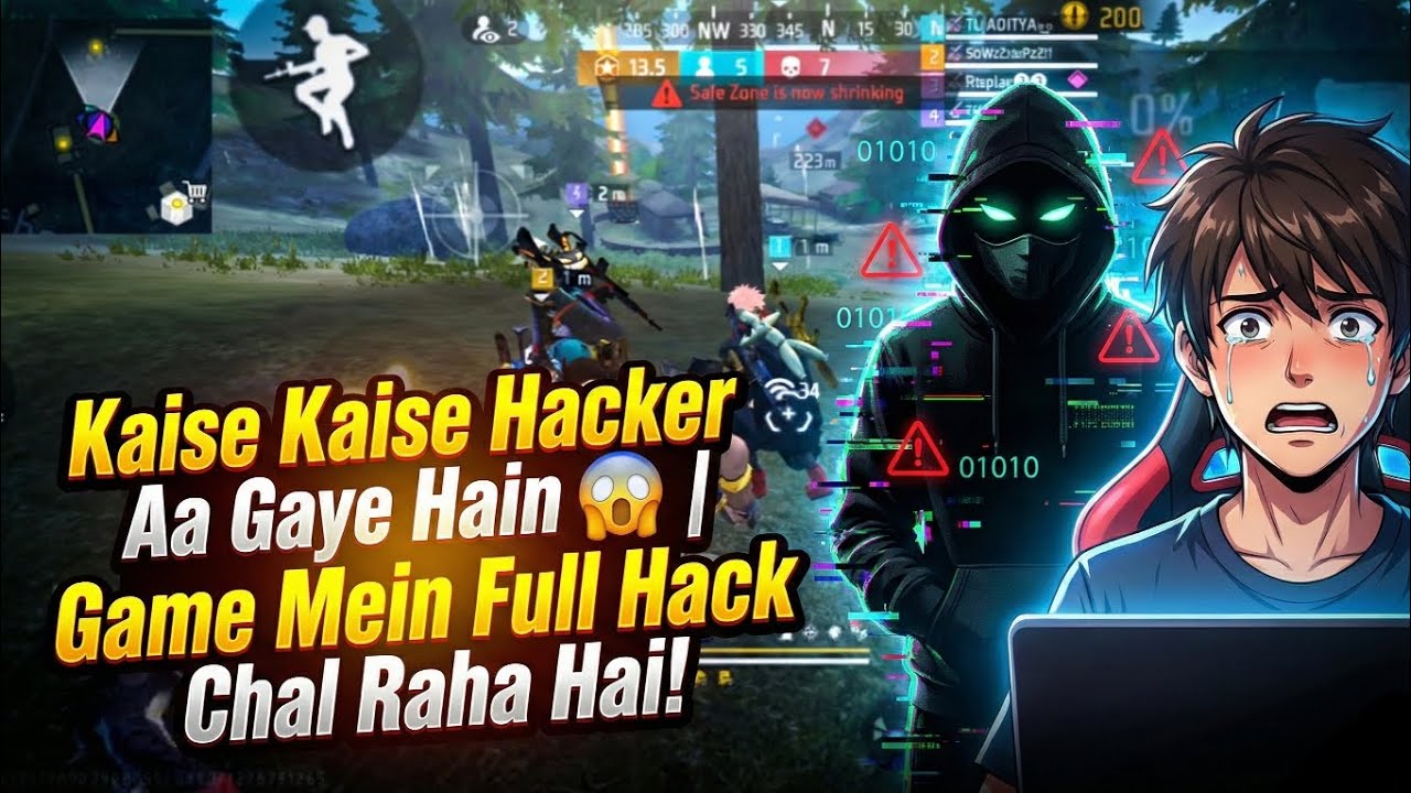 HACKER AA GAYA! 😱 Last Zone Mein L Lag Gaye | Game Mein Hack Chal Raha Hai | 