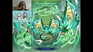 World Flipper:  Windwrath Serpent Ill Glaur +. Combinacion  Jugando con Damty. Serpent